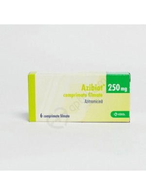 Azibiot 250 mg. 6 tablets